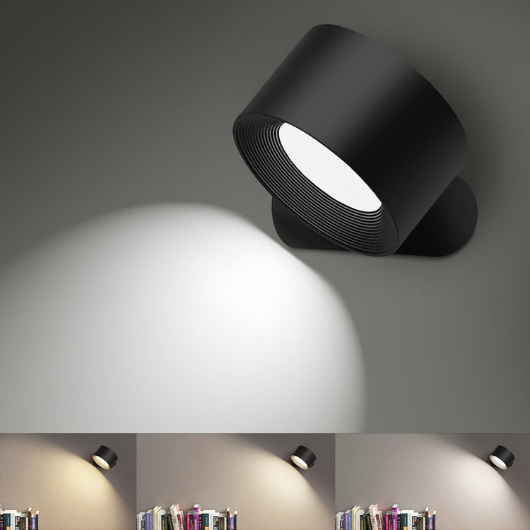 Rechargeable LED under closet light with magnetic base and touch control, 3 color modes