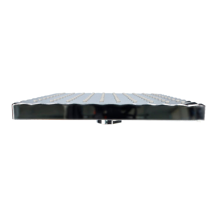 Fixed Shower Head with 20x20 cm ABS Square Design and Anti-Limescale Protection