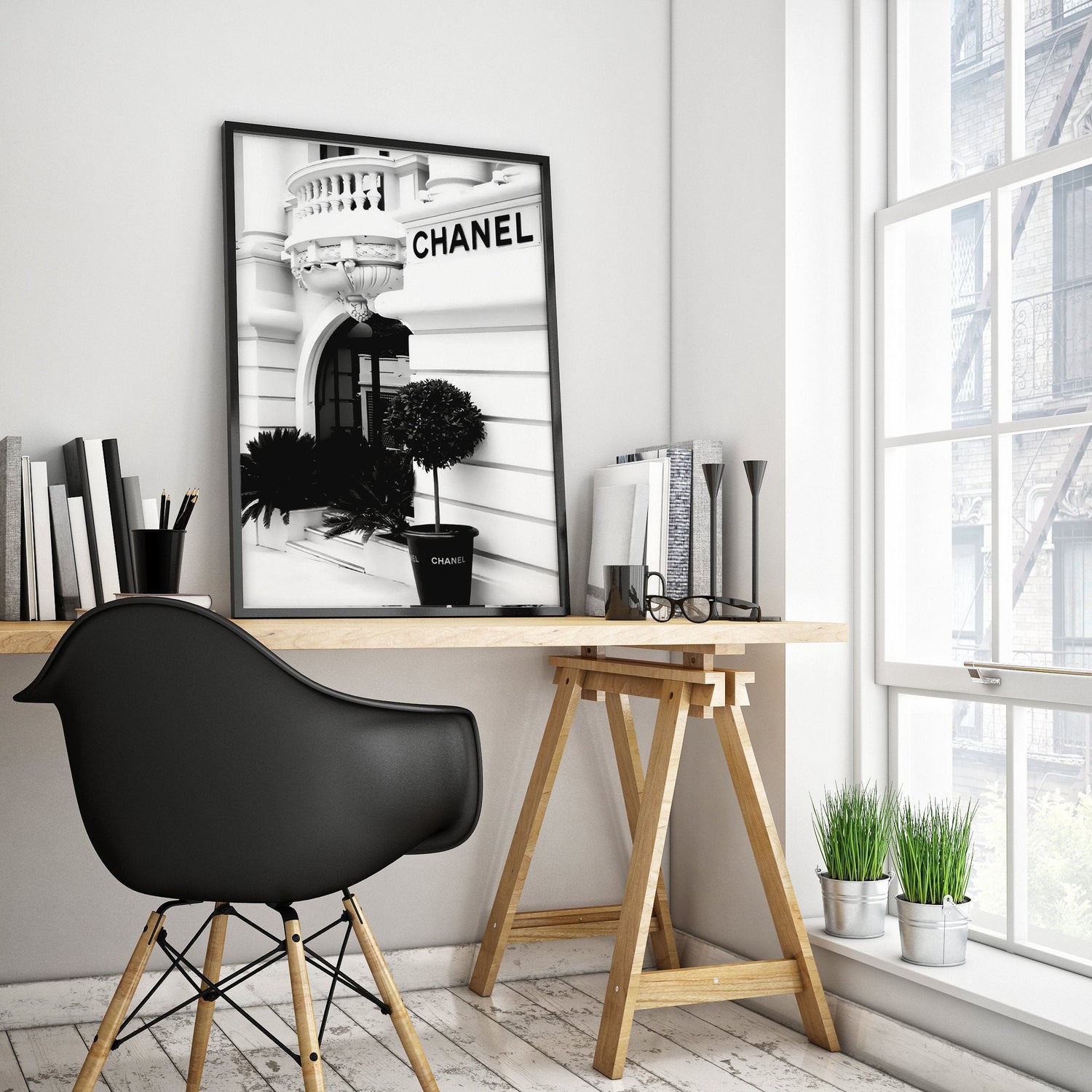 Unframed designer wall art print on semi-gloss paper in A1 to A4 sizes