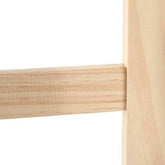 Wooden Towel Rail – Natural Pine Freestanding Rack for Bathroom