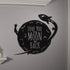 Rocket Metal Wall Art with "Love You to the Moon and Back" Message – Outdoor Safe Decor