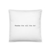 Best Mom Ever Pillow – Sentimental Gift Throw Cushion for Mother’s Day