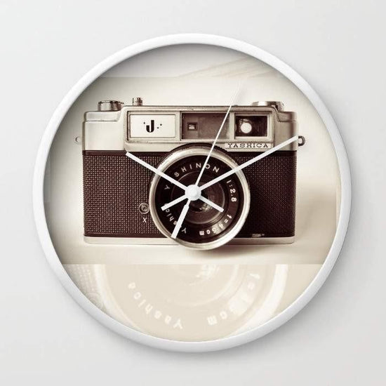 Camera Wall Clock – Vintage Camera Design for Home Decor