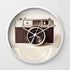 Camera Wall Clock – Vintage Camera Design for Home Decor