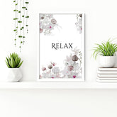 Rustic Country Bathroom Wall Decor Set of 3 Botanical Prints for Farmhouse Style
