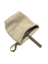 Natural Linen Storage Bag for Clothespins – Hanging Organizer with Hook