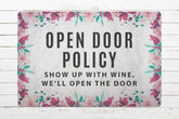Tropical Doormat with Colorful Floral Print for Front Door