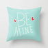 Be Mine Pillow – 16 inch romantic Valentine throw cushion for home décor